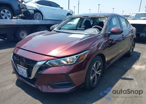 2022 Nissan Sentra Sv Xtronic Cvt из США, поврежденный, VIN 3N1AB8CV5NY217175